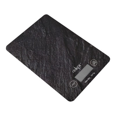 ΖΥΓΑΡΙΑ ΗΛΕΚΤΡΟΝΙΚΗ 5kg ΓΥΑΛΙΝΗ ΜΑΥΡΗ ΠΕΤΡΑ 15x21,5x1,6εκ. ANKOR