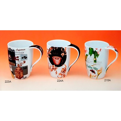 Πορσελάνινη Κούπα Calla Lily-Coffee