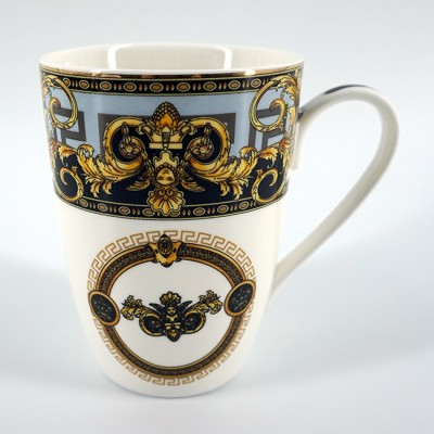 Πορσελάνινη Κούπα Με Κλασικό Μπαρόκ Σχέδιο