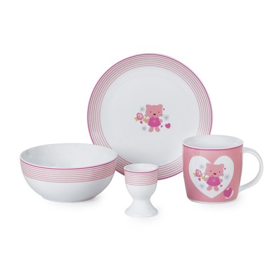 Παιδικό Σετ Φαγητού Πορσελάνης 4τεμ.