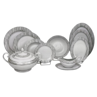 Σερβίτσιο Φαγητού Πορσελάνης 72 Τεμαχίων 72|15018W