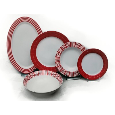 Σερβίτσιο Φαγητού Πορσελάνης 20 Τεμαχίων 20|GC10045