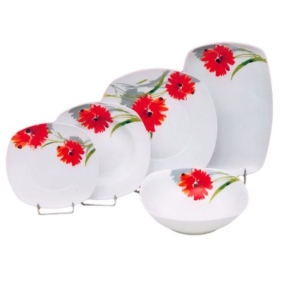 Σερβίτσιο Φαγητού Πορσελάνης 20 Τεμαχίων 20|T1807