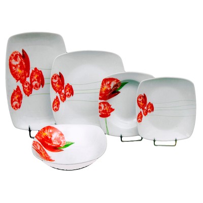 Σερβίτσιο Φαγητού Πορσελάνης 20 Τεμαχίων 20|T1862