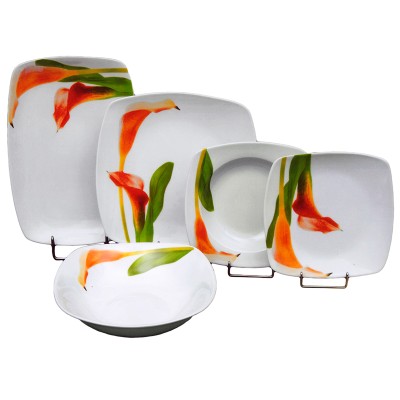 Σερβίτσιο Φαγητού Πορσελάνης 20 Τεμαχίων 20|T1965