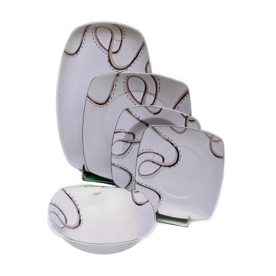 Σερβίτσιο Φαγητού Πορσελάνης 20 Τεμαχίων 20|3048W