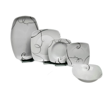 Σερβίτσιο Φαγητού Πορσελάνης 20 Τεμαχίων 20|0053W