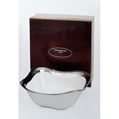 Μπολ Κυματιστό Λευκό Πορσελάνης HB4331