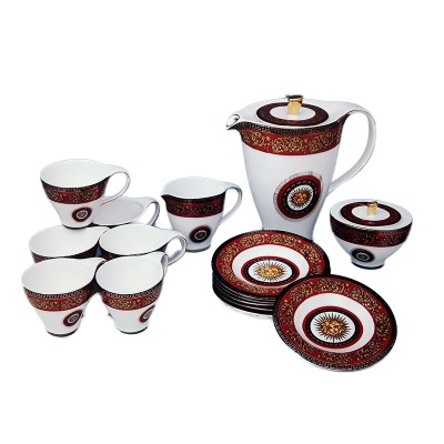 Σερβίτσιο Τσαγιού Πορσελάνης 15τεμ. Μπαρόκ