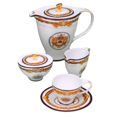 Σερβίτσιο Τσαγιού Πορσελάνης 15τεμ. Μπαρόκ