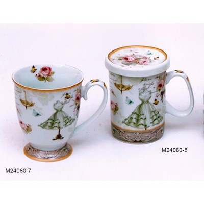 Πορσελάνινη Κούπα Porcelain Vintage