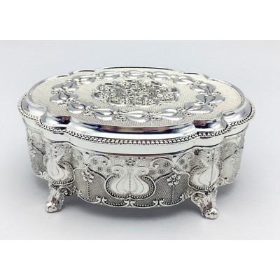 Μπιζουτιέρα Επάργυρη Οβάλ 104HQ22792