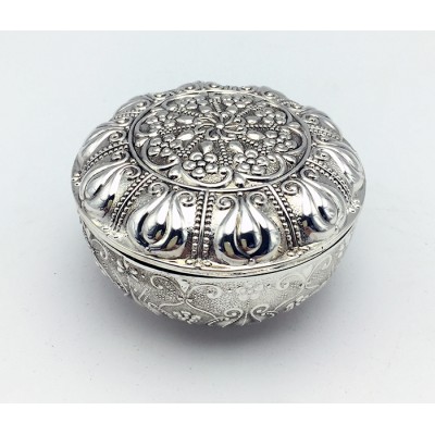 Μπιζουτιέρα Επάργυρη Στρογγυλή 104HQ22748