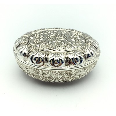 Μπιζουτιέρα Επάργυρη Οβάλ 104HQ22746