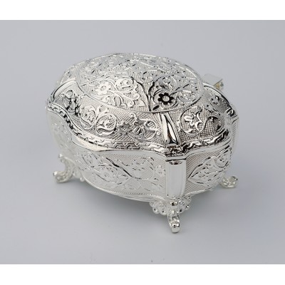 Μπιζουτιέρα Επάργυρη Οβάλ 104HQ23867