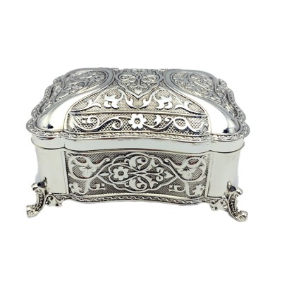 Μπιζουτιέρα Επάργυρη Ορθογώνια 104HQ24000