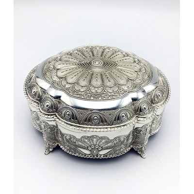 Μπιζουτιέρα Επάργυρη Λακαριστή 104HQ17954