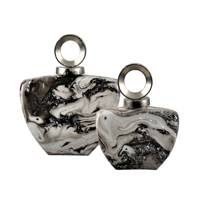 Διακοσμητική μάρμαρο/γυάλινη μποτίλια 50726