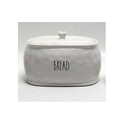 Ψωμιέρα Κεραμική Με Καπάκι JW181020