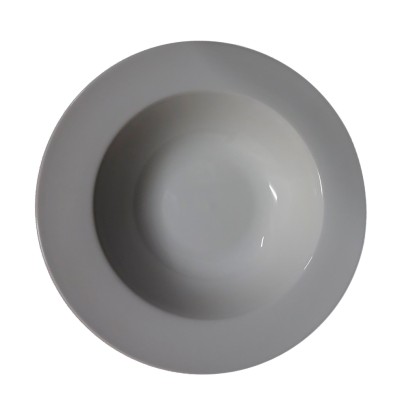 Σαλατιέρα Πορσελάνης Στρογγυλή Λευκή