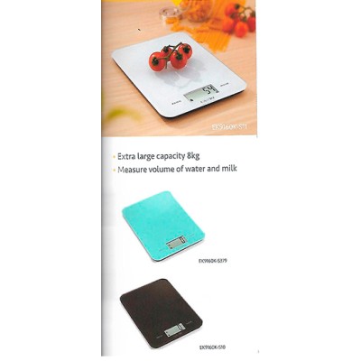 Ψηφιακή Ζυγαριά Κουζίνας Ακριβείας 1gr - 8kg, 3 χρώματα