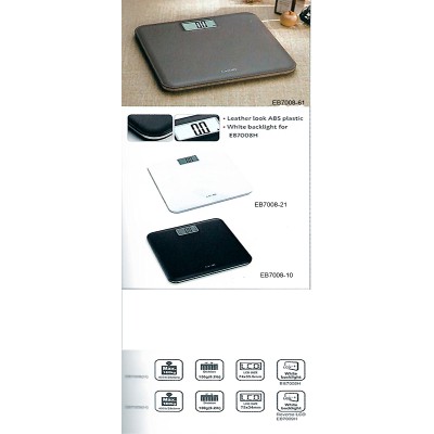 Ηλεκτρονική Ζυγαριά Μπάνιου επενδεδυμένη δερματίνη 180 Kg