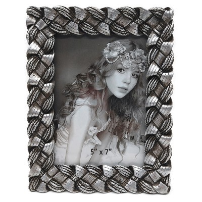 Κορνίζα Polyresin Ασημί 19562-57 13×18εκ.