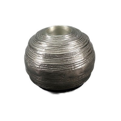 Μεταλλικό Ρεσώ Chiselled Ασημί