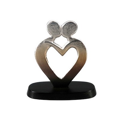 Μεταλλικές Διακοσμητικές Διπλές Καρδιές