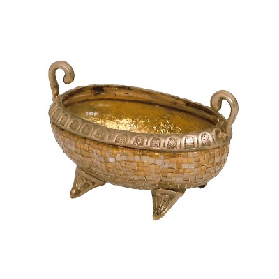 Γυάλινη Ψηφιδωτή Χρυσή Κουπ Γόνδολα