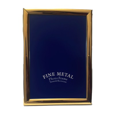 Κορνίζα Μεταλλική Επάργυρη Χρυσή 613