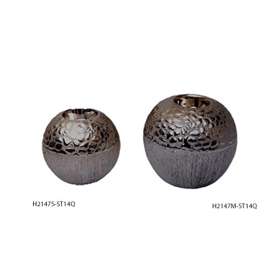 Κηροπήγιο κεραμικό για ρεσώ στρογγυλό