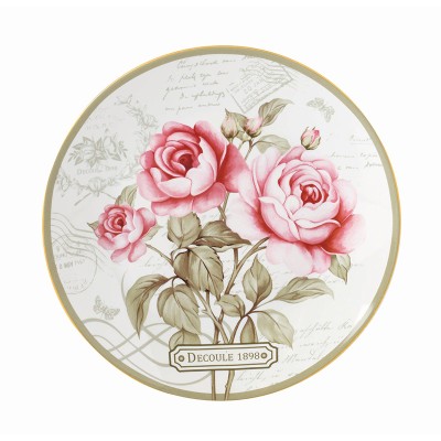 Σετ Πάστας Πορσελάνης 6τεμ. Floral Paris Roses Μ33460-8