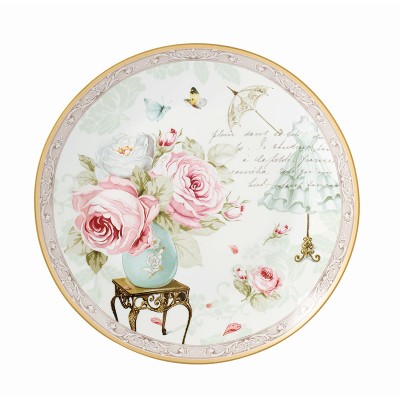 Σετ Πάστας Πορσελάνης 6τεμ. Floral Paris Roses Μ24060-8