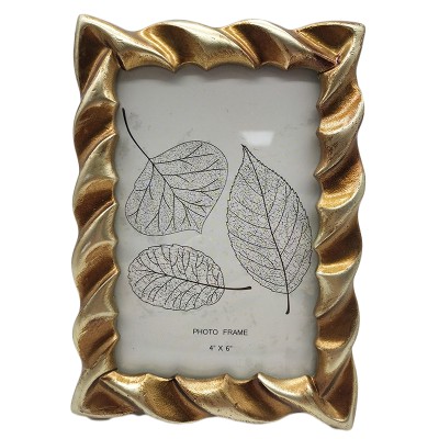 Κορνίζα Polyresin Χρυσή 20474-46-G 10×15εκ