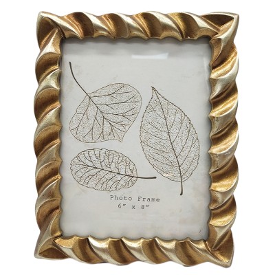 Κορνίζα Polyresin Χρυσή 20474-68-G 15×20εκ.