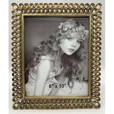 Κορνίζα Polyresin Χρυσή 20578-81-G 20×25εκ.