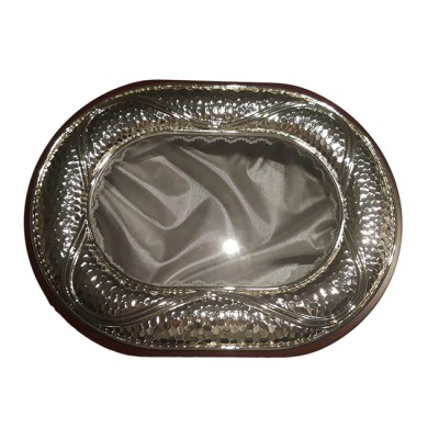 Στεφανοθήκη οβάλ σφυρήλατη