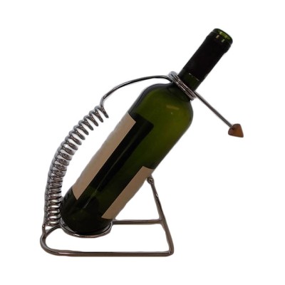 Μεταλλική Chrome Βάση Κρασιών 9x25x27εκ