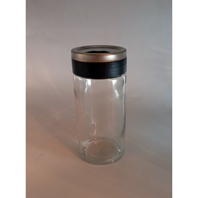 Βάζο Γυάλινο Για Αλάτι-Πιπέρι & Μπαχαρικά 5,5x13cm 220ml