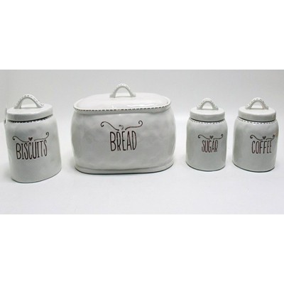 Ψωμιέρα Κεραμική Με Καπάκι 32x22x19,3εκ.