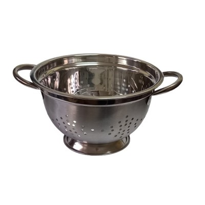 Ανοξείδωτο Σουρωτήρι Ζυμαρικών Ασημί14x22.5cm