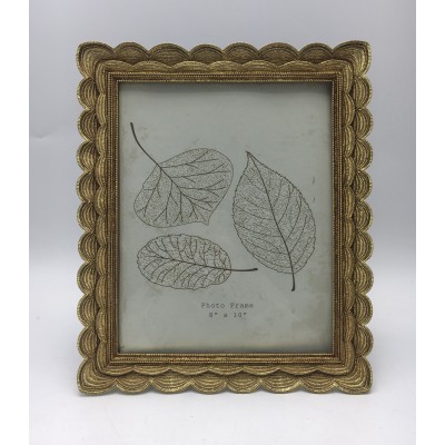 Κορνίζα Polyresin Χρυσή Ανάγλυφη 22225-81 20×25εκ.