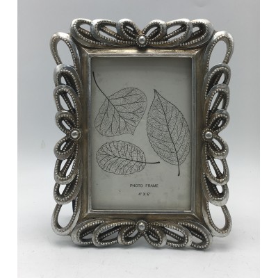 Κορνίζα Polyresin Ασημί 20932-46-AS 10×15εκ.