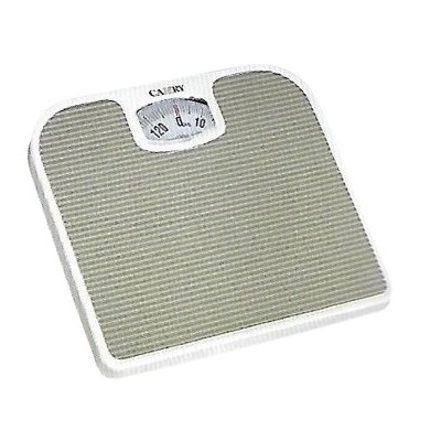 Μηχανική Ζυγαριά Μπάνιου CAMRY Λευκή/Γκρι 24.3x26.8x4.2cm