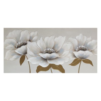 Πίνακας Σε Καμβά Λουλούδια 60x120x3cm
