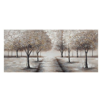 Πίνακας Σε Καμβά Δέντρα Με Δρόμο 60x120x3cm