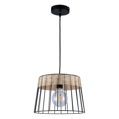 PDC 6090 BK 1/Φ ΜΕΤΑΛΛΙΚΗ ΚΑΜΠΑΝΑ ΜΕ ΨΑΘΑ 1ΧΕ27