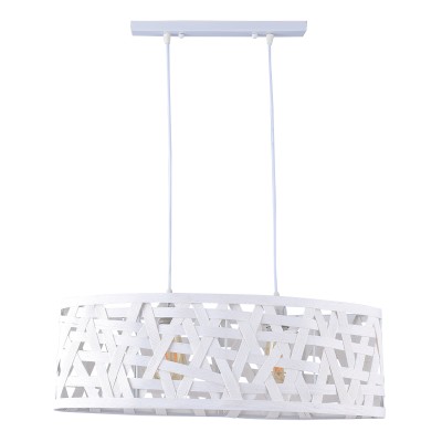 PDC 1022-2  2/Φ ΛΕΥΚΟ ΠΛΕΚΤΟ Τ. RATAN 2ΧΕ27