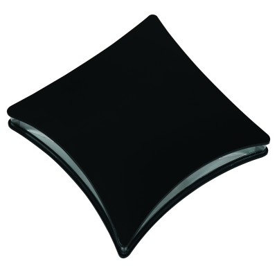 WLC 8108 BK LED ΑΠΛΙΚΑ ΡΟΜΒΟΣ ΜΑΥΡΗ 4Χ3W